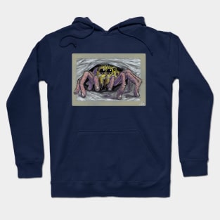 Finger Jumping Spider Hoodie